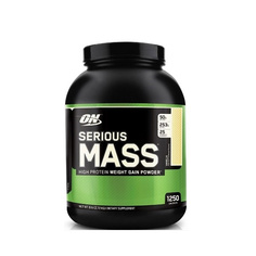 Гейнер Optimum Nutrition Serious Mass, 2700 г, strawberry