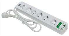 Сетевой фильтр APC PM5U-RS-5-1,83, 5 розеток, 1,83 м, White A.P.C.