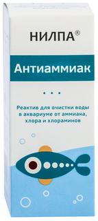 Кондиционер для пресноводного аквариума Нилпа Антиаммиак 100мл