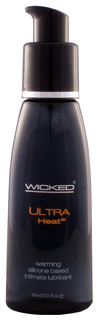Гель-смазка Wicked Ultra Heat на силиконовой основе 60 мл