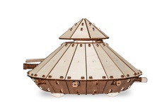 Деревянный конструктор Eco Wood Art Механический танк да Винчи