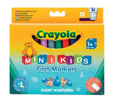 Фломастеры для малышей Crayola 12 цветов