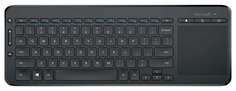 Беспроводная клавиатура Microsoft All-in-One Media Black
