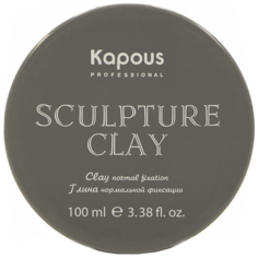Глина для укладки волос нормальной фиксации Kapous Professional Sculpture Clay 100 мл