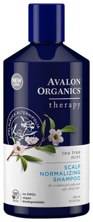 Шампунь Avalon Organics Tea Tree Mint therapy 414 мл