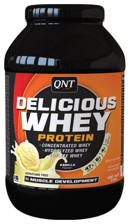 Протеин QNT Delicious Whey Protein, 1000 г, vanilla