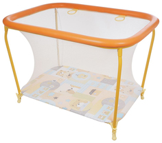 GLOBEX Манеж детский Классика (цвет: оранжевый) 1101