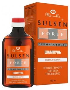 Шампунь Mirrolla Sulsen Forte 150 мл