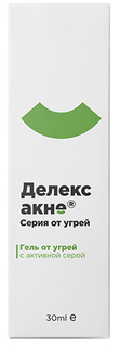 Гель от угрей Делекс-акне форте 20 мл