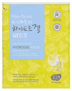 Маска для лица Whamisa Organic Fruits Hydrogel Mask 33 мл