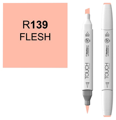 Маркер Touch Brush двухсторонний на спиртовой основе 139 Телесный розовый