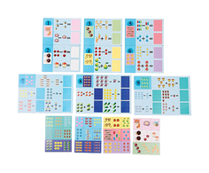 Настольная игра Рыжий Кот Обучающее пособие. Учим цифры