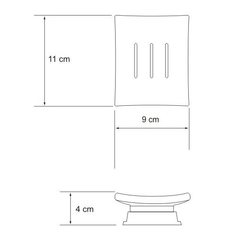 Мыльница WasserKRAFT Exter K-5529