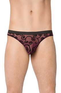 Трусы мужские с узором SoftLine Collection, фиолетовый, L фиолетовый L