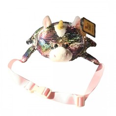 Сумка-игрушка детская Fluffy Family поясная Блестящий единорог