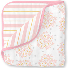 Одеяло муслиновое SwaddleDesigns Luxe Muslin Heavenly Floral Pink
