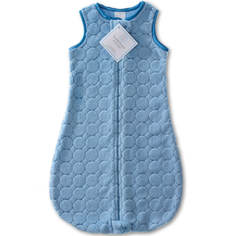 Детский спальный мешок SwaddleDesigns zzZipMe 12-18 М B Puff B Satin