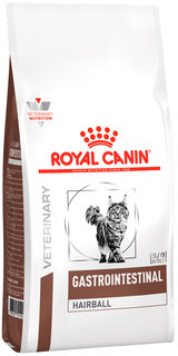 Сухой корм для кошек ROYAL CANIN Gastrointestinal Hairball, для вывода шерсти, птица, 2кг