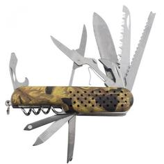 Нож складной многофункциональный Ecos SR084 11 в 1, милитари 325132