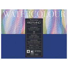 Альбом для акварели FABRIANO Watercolour Studio среднее зерно, 12л А3+, 360х480мм,17313648