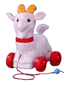 Каталка детская ОГОНЕК "Козлик" ОГОНЕК.