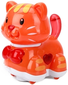 Музыкальная игрушка-каталка Умка Кошка, песни В.Шаинского (192982)