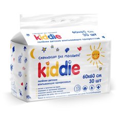 Пеленки детские одноразовые Kiddie Эконом 60x60, 30 шт.