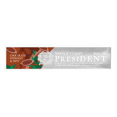 Зубная паста PresiDENT® White Yummy Шоколадный фондан с мятой