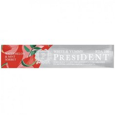 Зубная паста PresiDENT® White Yummy Арбузно-мятный сорбет