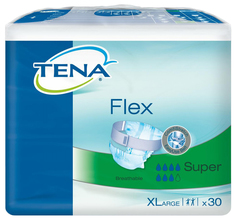 Подгузники для взрослых с поясом, XL, 30 шт. Tena Flex Plus Essity