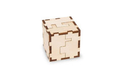Конструктор-головоломка Eco Wood Art Cube 3D puzzle из дерева