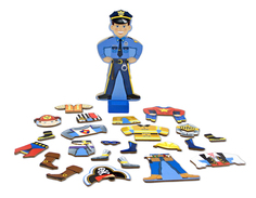 "Магнитные игры" - "Переодень героя" Melissa & Doug