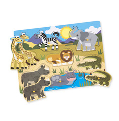 "Мои первые пазлы" Сафари Melissa & Doug