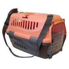 Переноска для животных ZooExpress 32x48x32см в ассортименте, коврик + ремень