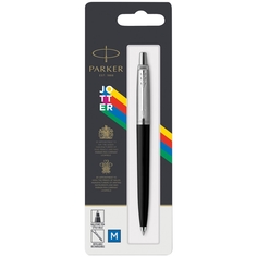 Ручка шариковая Parker "Jotter Black", синяя, 1,0 мм