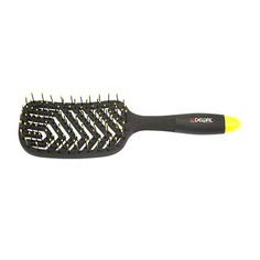 Dewal Щетка массажная Banana Black продувная 13 рядов