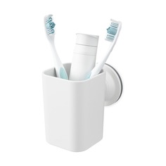 Стакан для зубных щеток Umbra Flex, белый