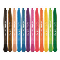 Восковые мелки Maped Colorpeps Twist выкручивающиеся, 12 цветов