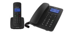 Домашний телефон ALCATEL M350 COMBO RU BLACK