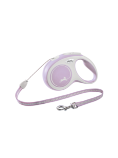 Поводок-рулетка Flexi New Comfort cord S 8m 12kg rose