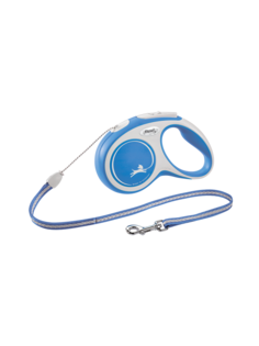 Поводок-рулетка Flexi New Comfort cord S 5m 12kg синий