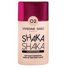 Тональный крем Vivienne Sabo с натуральным блюр эффектом Shaka Shaka, тон 02