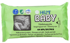Салфетки влажные Helmi Baby детские очищающие, 64 шт.