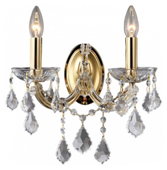 Бра Crystal Lux Tesoro AP2 E14