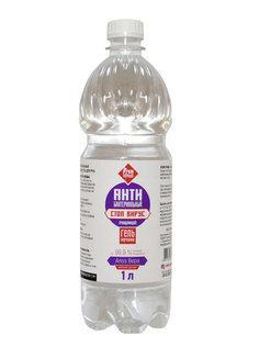 Руки Помыл Антибактериальный очищающий гель для рук 1 л Флакон