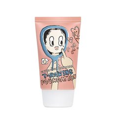 Тональный крем Elizavecca Skin Liar T-Rawing Foundation №9 SPF50+ PA+++, 50 мл