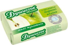Мыло туалетное "Душистое облако" с ароматом зеленого яблока, 90г