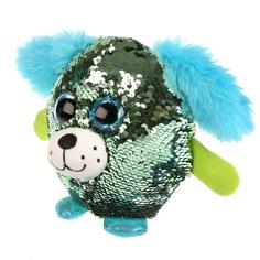 Мягкая игрушка Мульти-Пульти Собачка круглая из пайеток 14 см