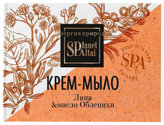 Крем-мыло Липа и масло облепихи, 90 г Planet SPA Altai