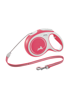 Поводок-рулетка Flexi New Comfort M Cord 8m красный